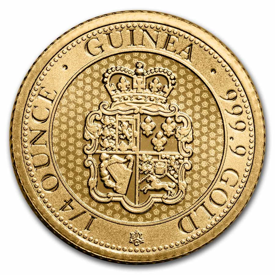 1/4 oz Guinea Rose Crown Gold Coin